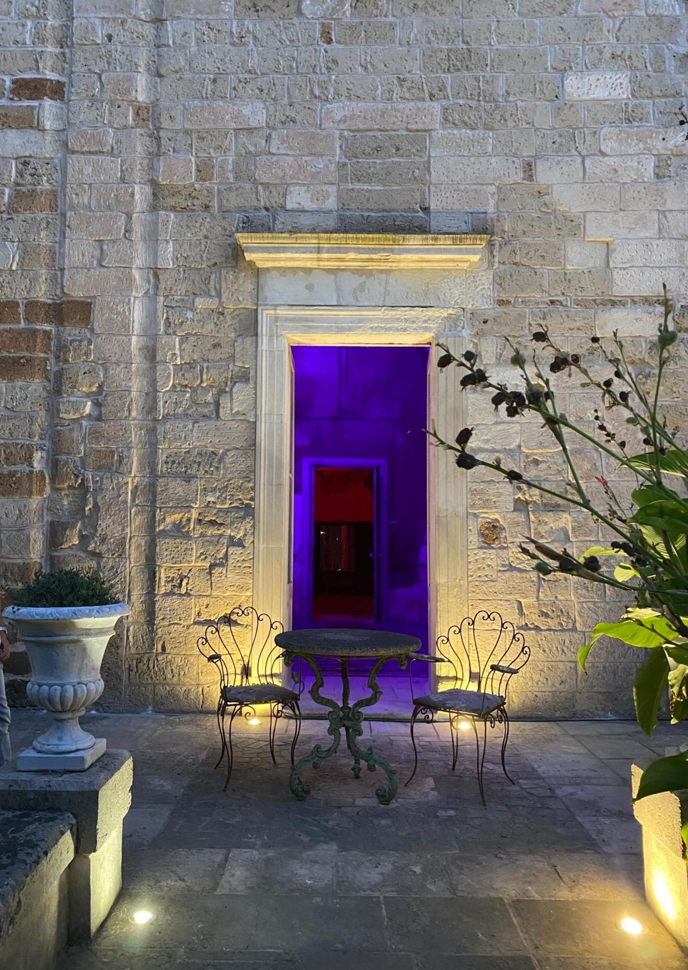 莱切Palazzo De Carlo E Il Parco Dei 7 Pozzi住宿加早餐旅馆 外观 照片